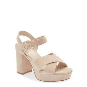 Jeffrey Campbell Women's Amma Sling Back Strap Heel Sz 11